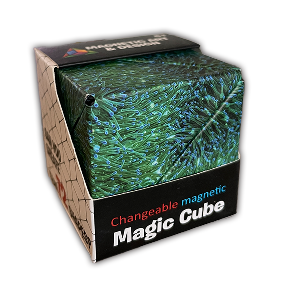 3D Magnetic Puzzle Cube - Create 72 Shapes