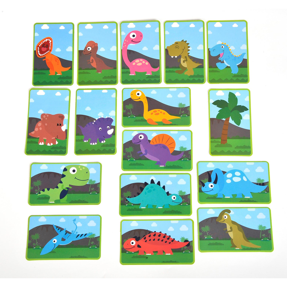 Magnetic Book - Dinosaur Edition - 16 Cards & 48 Magnets