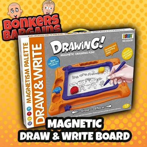 Magnetic Draw & Write Board