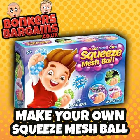 Make Your Own Squeeze Mesh Ball