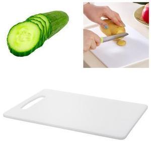Professional Kitchen Chopping Board Plastic White Large 25cm x 40cm ST9554