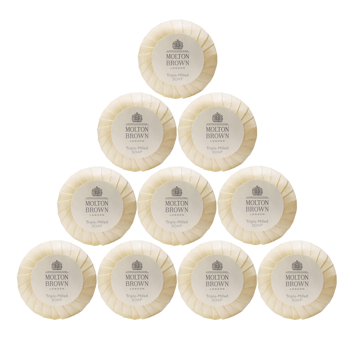 Molton Brown Ultra Pure Milk Soap - 10 Pack Bundle