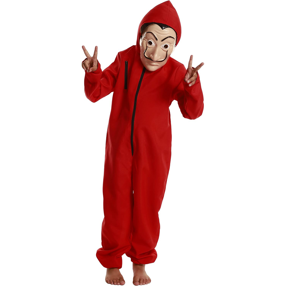 Kids Money Heist Style Fancy Dress Costume