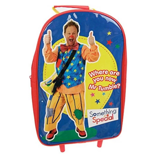 Mr Tumble Something Special Kids Luggage Case with Extendable Handle