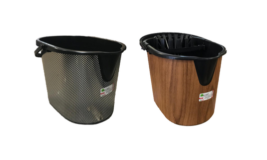 Plastic Mop Bucket with Printed Design 15L Assorted Designs MTS001 A