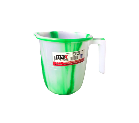 Plastic Jug Tie Dye Print 1.5L Assorted Colours MX4058