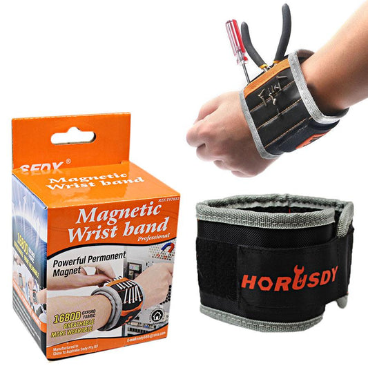 Strong Magnetic Wristband Adjustable Wristbands For Screws Bolts Etc