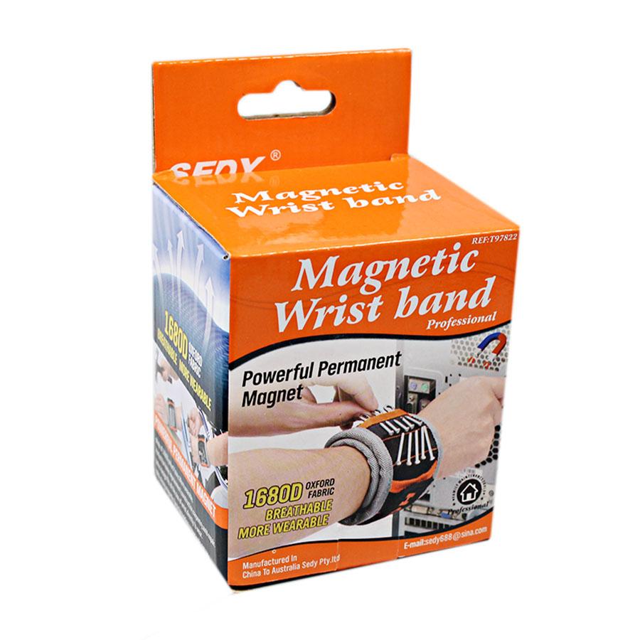 Strong Magnetic Wristband Adjustable Wristbands For Screws Bolts Etc