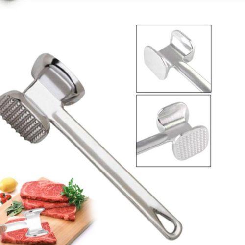 Aluminium Meat Mallet Tenderiser Metal 5 cm Hammer/ 22 cm Length 4773 A
