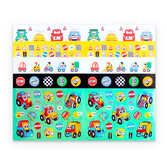 Transport Mega 300 Sticker Pack