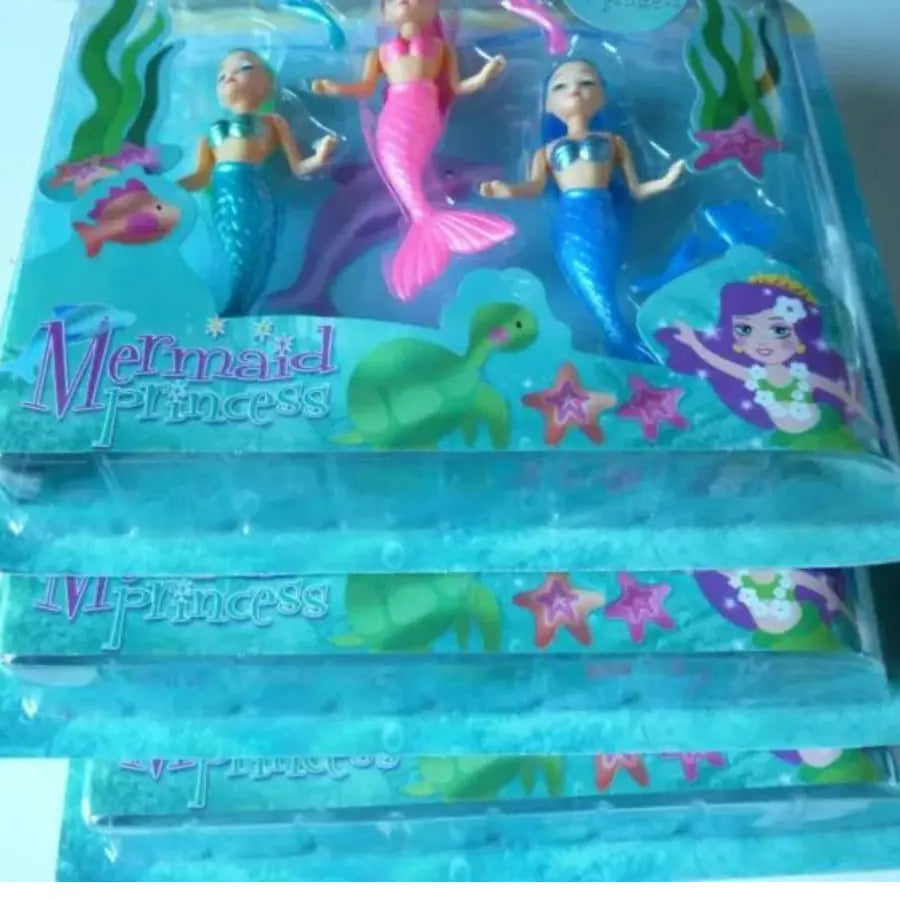 Mermaid Play Set with 3 Figures|