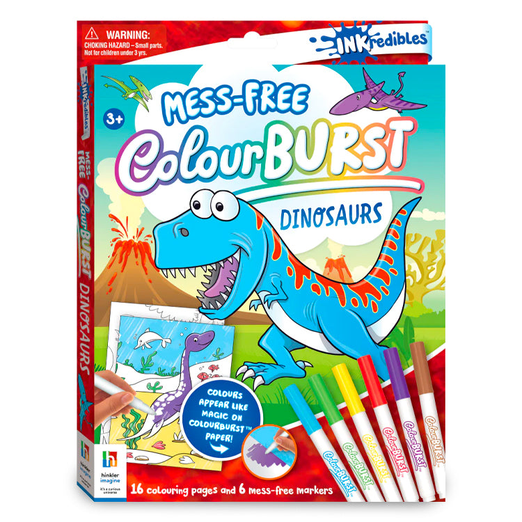 Dinosaurs Mess Free Colour Burst Kit