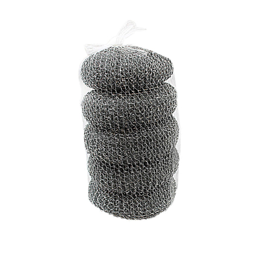 Stainless Steel Washing Up Scourers Pack of 4 4082 / ST9992 A