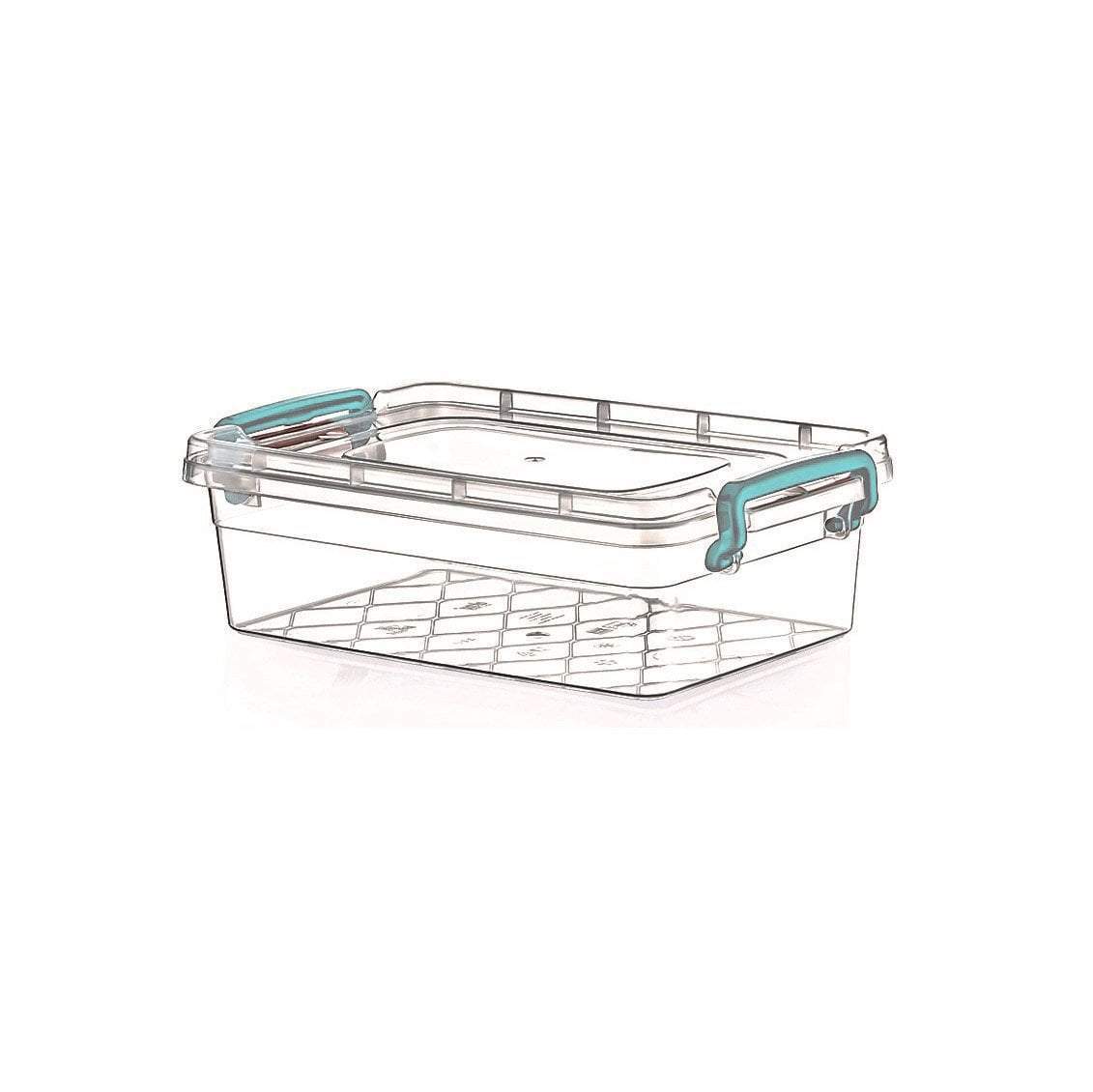 Clear Storage Container Midi Box With Handles 3.50 Litre AK245 a