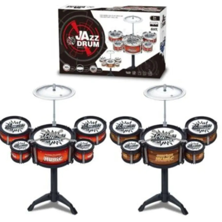 Mini Jazz Drum Toys With Band Rock Set