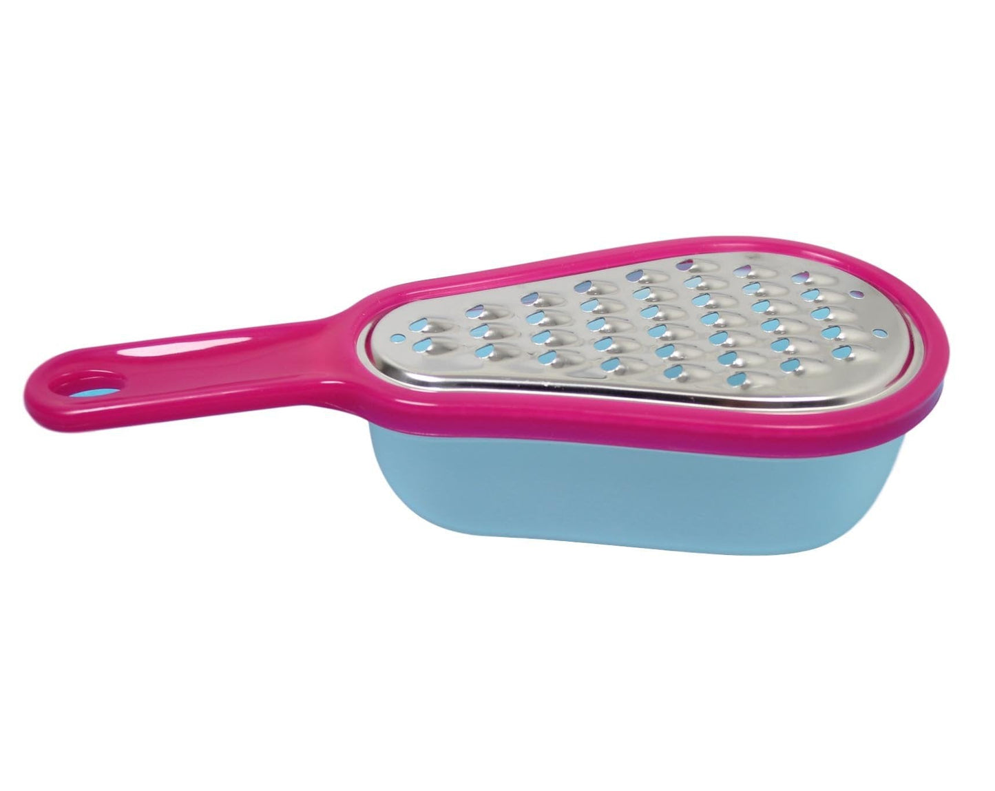 Mini Stainless Steel  Cheese Nutmeg Ginger Grater with Storage Container Assorted Colours 5431 A