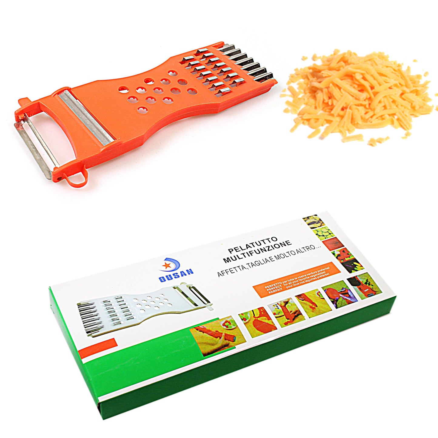 Multifunctional Vegetable Peeler and Grater 4144