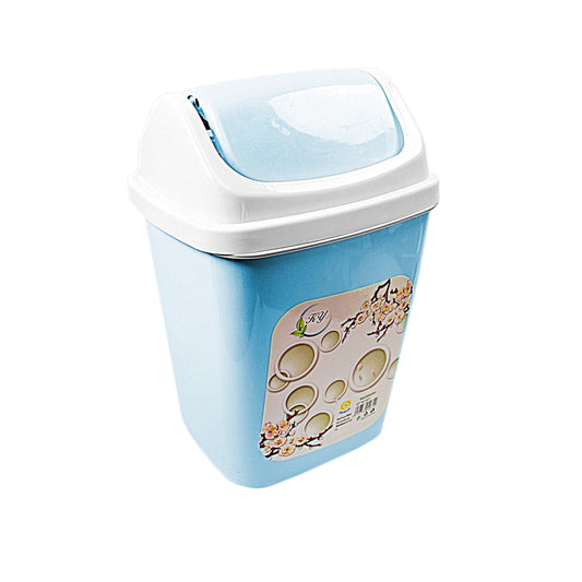 5 Litre Kitchen Bathroom Bedroom Mini Plastic Waste Bin Blue Purple 4931