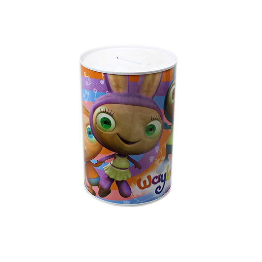 6 Assorted Styles Waybuloo Money Tin 145mm x 110mm