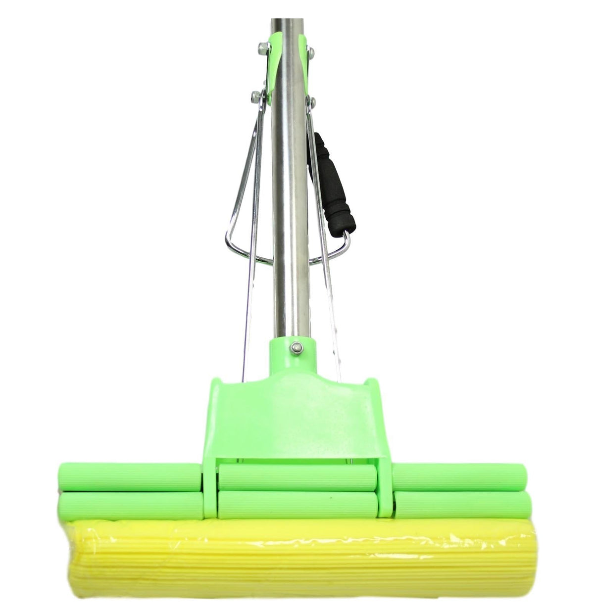E x pandable Squeeze Yellow Cleaning Sponge Mop Assorted Colours