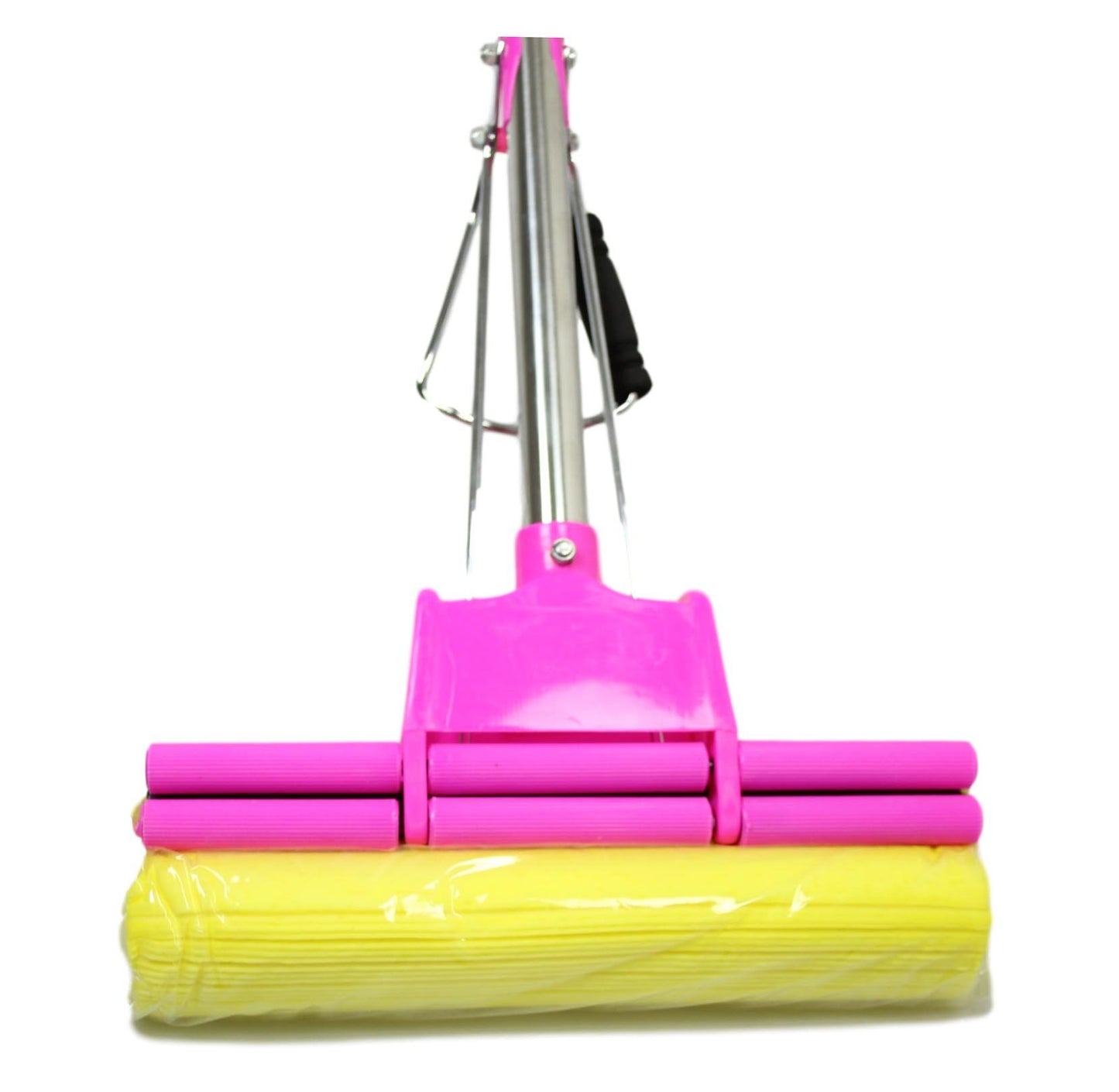 Expandable Squeeze Yellow Cleaning Sponge Mop Assorted Colours 0721 A