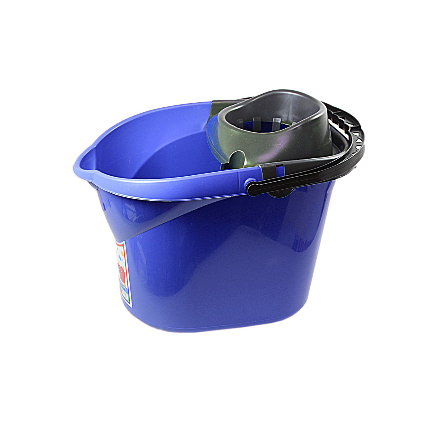 Plastic Mop Bucket 13 Litre Assorted Colours H1186 A