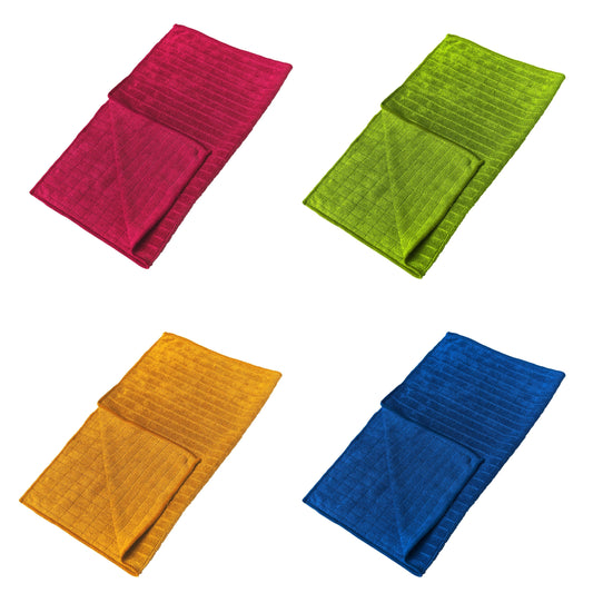 Microfibre Cleaning Cloth Towel Assorted Colours
