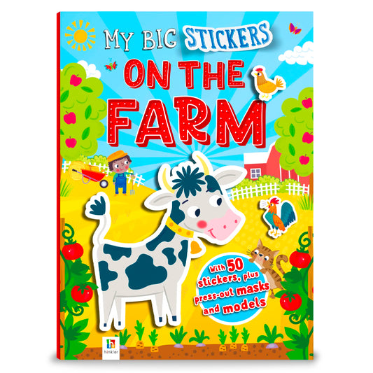 On The Farm Big Sticker Activity Book