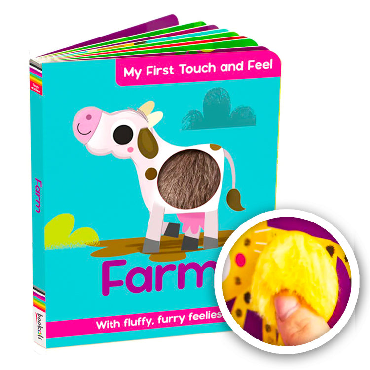 Farm First Touch And Feel Book