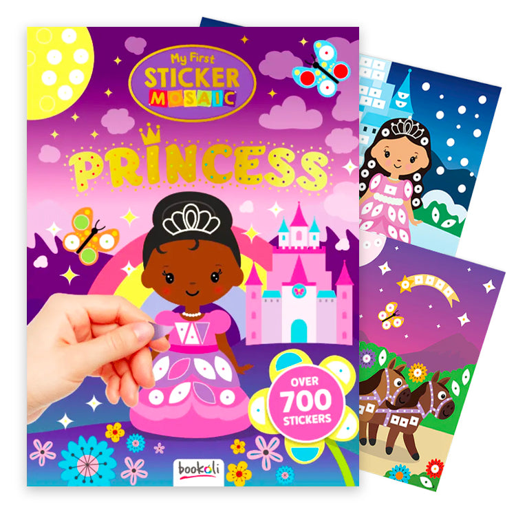 Princess Sticker Mosaic Activity Book
