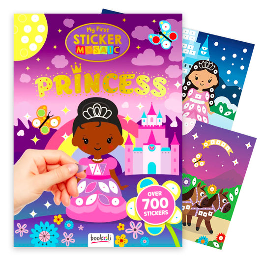 Princess Sticker Mosaic Activity Book