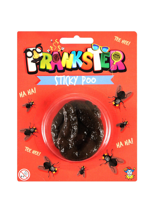 Children's Prankster Jokes Sticky Poo Realistic Soft Dog Poo N05252