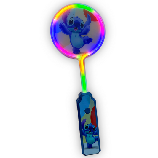 Stitch Style Light Up Neon Character Paddle Wand