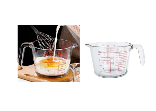 High Borosilicate Glass Measuring Jug 1L NW6106