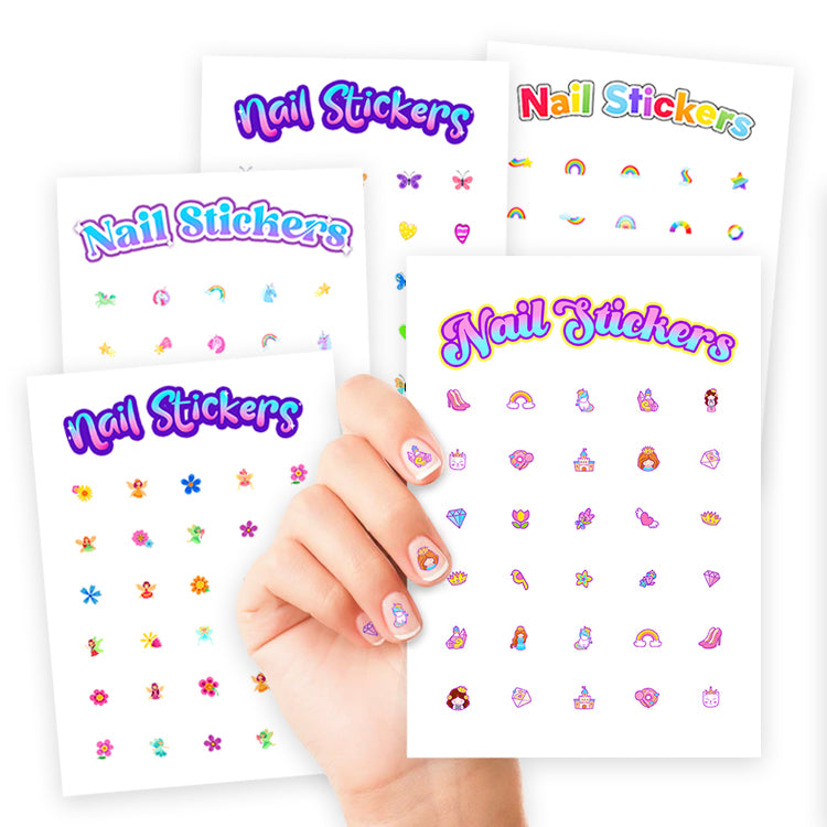 Nail Art Stickers Mega Value Mix ( 40 Sheets Stickers )