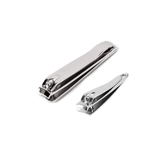 Metal Nail Clippers Cutters Pack of 2 0513