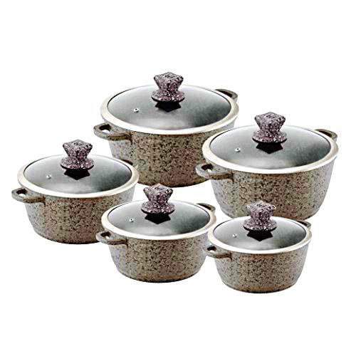 Nessa Granum Casserole Set 5Pc Coraille Brown 2472/5774