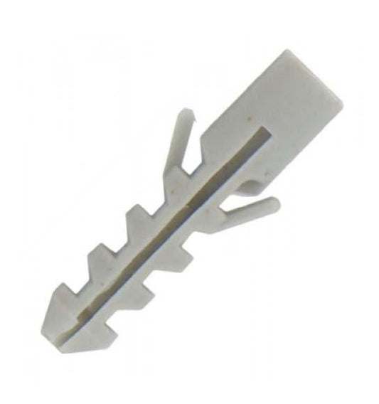 Nylon Wall Plugs Grey 8mm 3417
