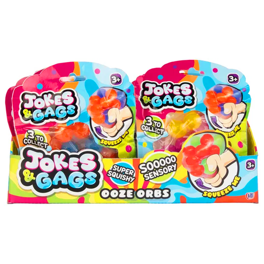 Ooze Orbs Squishy Pack Super Sensory Orbs Ball Bag