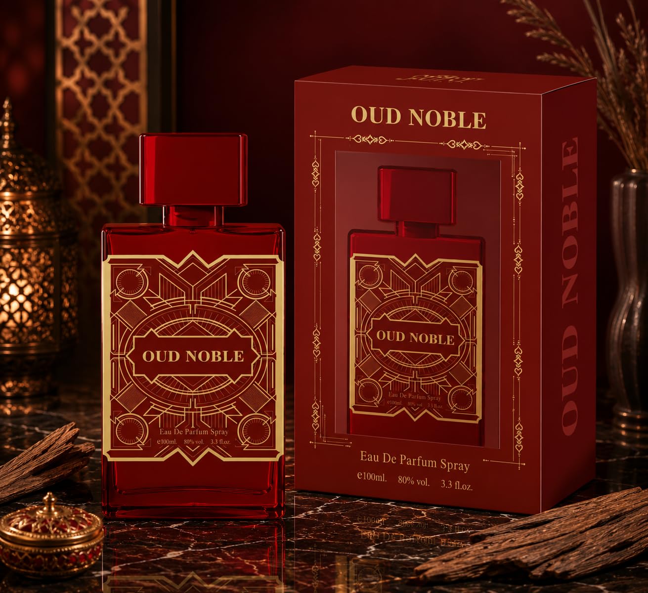 OUD NOBLE Inspired by Oud Passion - Eau de Parfum Unisex Spray 100ml - Saffron London