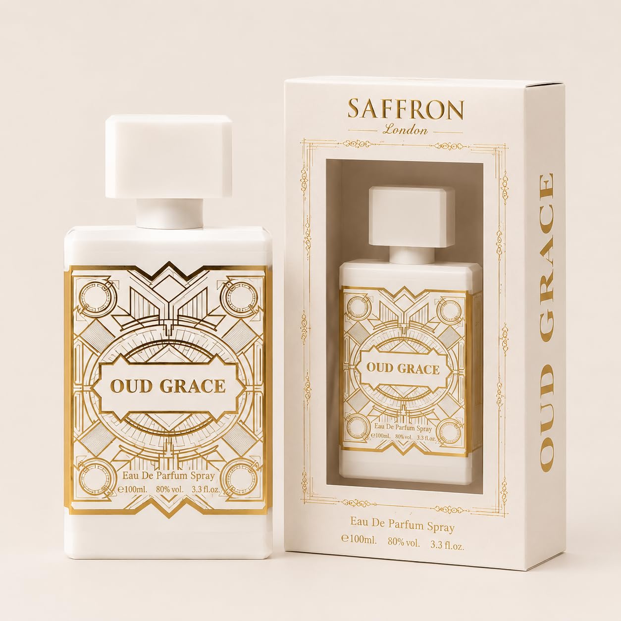 OUD GRACE Inspired by Oud for Greatness - Eau de Parfum Unisex Spray 100ml - Saffron London