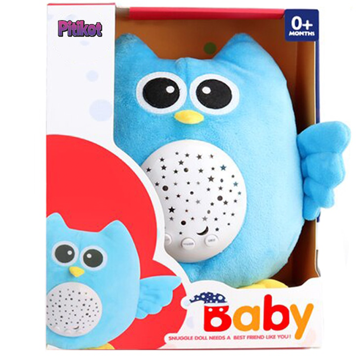 Musical Plush Owl Projector