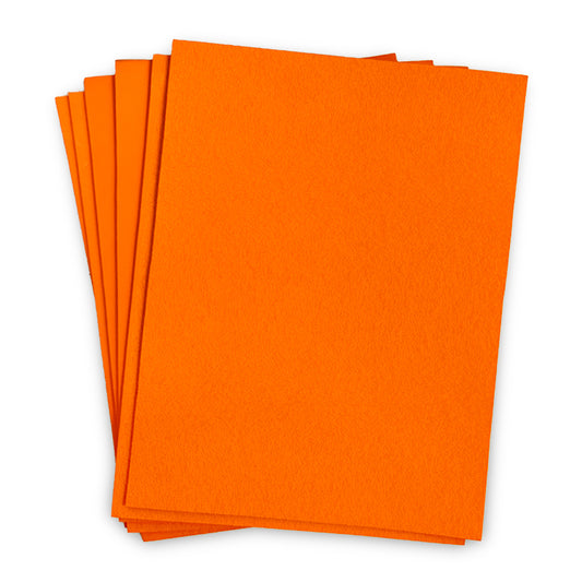 Orange A4 Deluxe Foam Craft Sheets x 6
