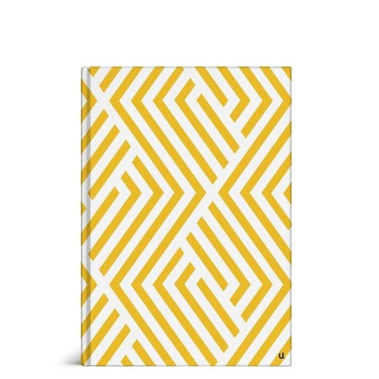 Geo A4 Hardback Notebook School Assorted Designs P1072