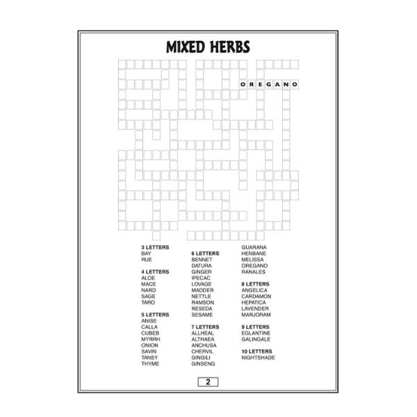 Criss Cross Puzzle Book 270 X 200 Mm Assorted Designs