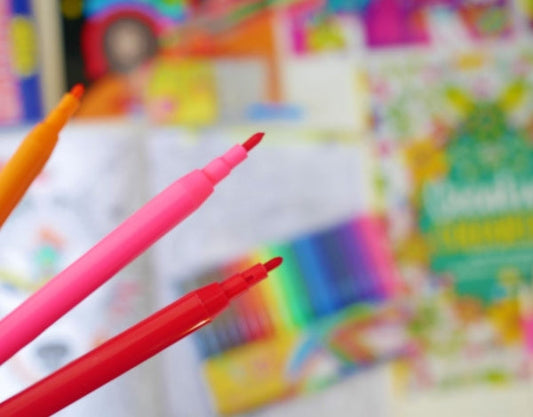 Cre8 Washable Fibre Pens Pack of 18 Assorted Colours P2134