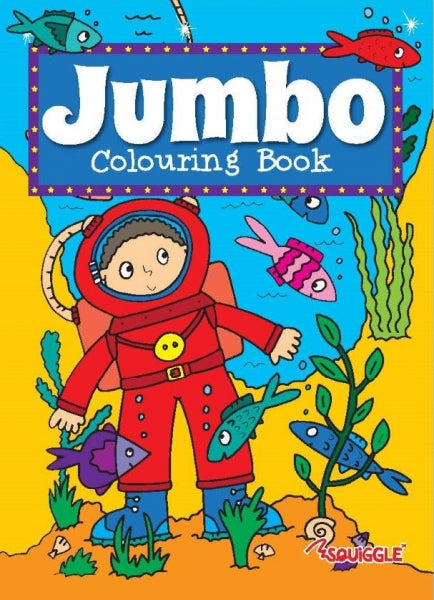 Jumbo Colouring Book Assorted Designs P2153