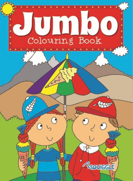 Jumbo Colouring Book Assorted Designs P2173
