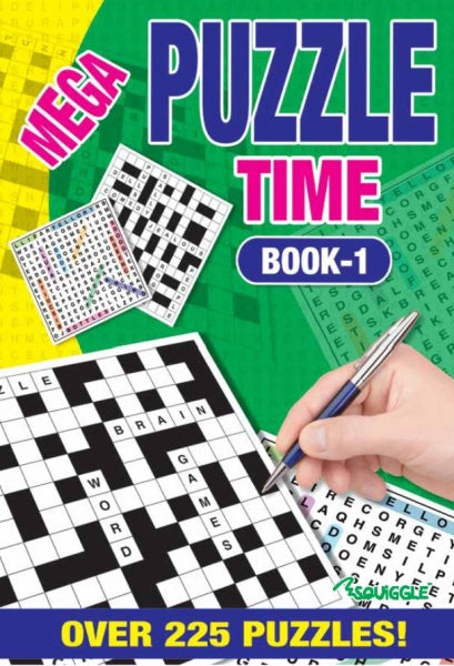 A5 Puzzle Time Book Random Design Sent x 1  P2594 A