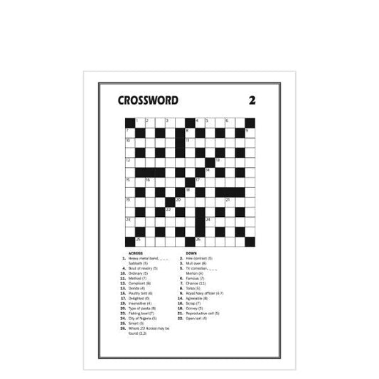 A5 Puzzle Time Book Random Design Sent x 1  P2594 A
